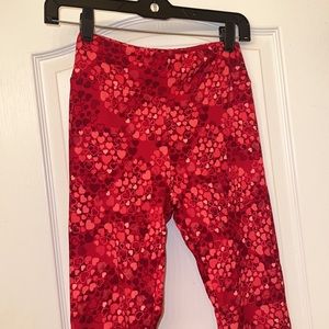 ❌(stolen) NWT Lularoe Heart ❤️ Leggings One size